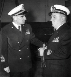  2 maggio 1969 l'Ammiraglio Birindelli incontra il suo Palombaro Amos PACCAGNINI. 